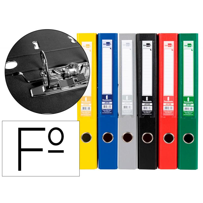 archivador-de-palanca-liderpapel-folio-documenta-forrado-pvc-con-rado-lomo-52-mm-colores-surtidos-classic