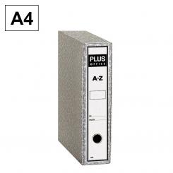 Archivador de palanca Plus A4 Jaspeado Gris
