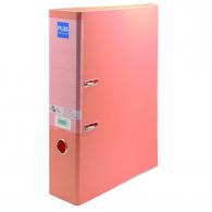 Archivador de palanca Plus Strong 80 Naranja Pastel
