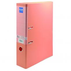 Archivador de palanca Plus Strong 80 Naranja Pastel