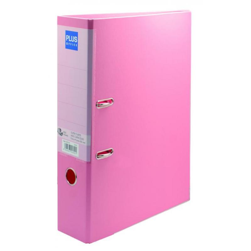archivador-de-palanca-plus-strong-80-rosa-pastel