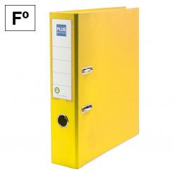 Archivador de palanca Plus.1 Folio  Lomo 75 Amarillo