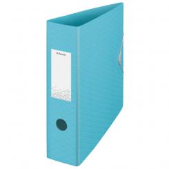ESSELTE Archivador de palanca polifoam ColourBreeze DIN A4. Lomo 82mm. azul
