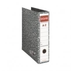 Archivador Palanca Dohe Carton Forrado Con Rado Clasico Jaspeado A4 Natural Fº 75Mm