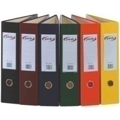 Archivador Palanca Pardo Forrado Pvc Fº 70Mm Azul