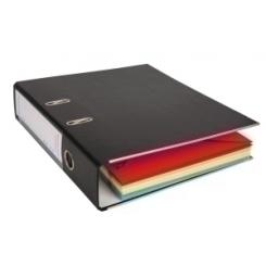 Archivador Palanca Tarifold Carton Forrado A4+ 2An. Negro (Incluye 12 Smartfolder Surtidos)