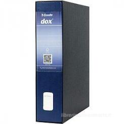 Archivador REXEL DOX con caja Folio ( 28,5X35 cm ), lomo 80 mm. azul