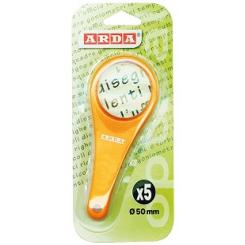ARDA Lupa Pequeña Aumento X5 Plastica