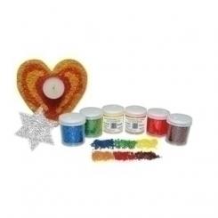 Arena Niefenver Cristal De Roca Bote De 100Gr Rojo