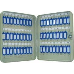 Armario metalico portallaves Q-CONNECT 300x240x60 mm para 54 llaves