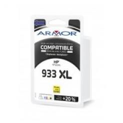 ARMOR Owa Bij inkjet Reman Reman.For HP933XL Y  With ink Level Management Jaune / Yellow Box