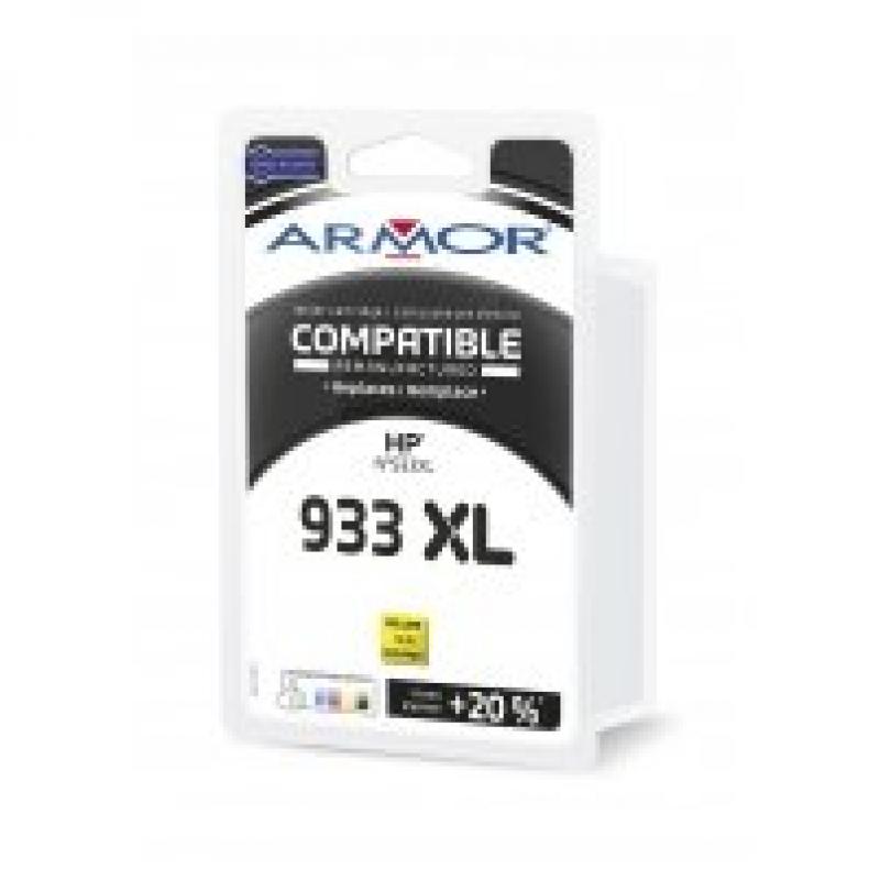 armor-owa-bij-inkjet-reman-remanfor-hp933xl-y-with-ink-level-management-jaune-yellow-box