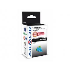 Armor Owa inkjet Reman Reman. For HP 364XL W.ILM C Cyan Box