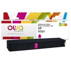 Armor Owa Tinta magenta para Pagewide Managed P57750Dw MFP HP 976Y