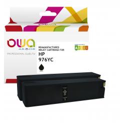 Armor Owa Tinta negroa para Pagewide Managed P57750Dw MFP HP 976Y