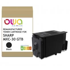 ARMOR toner OWA para SHARP MXC30GTB K 6K