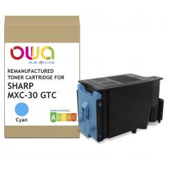 ARMOR toner OWA para SHARP MXC30GTC C 6K