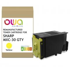 ARMOR toner OWA para SHARP MXC30GTY Y 6K