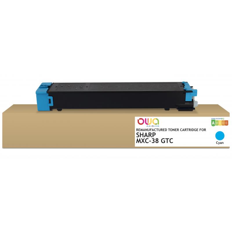 armor-toner-owa-para-sharp-mxc38gtc-c-10k
