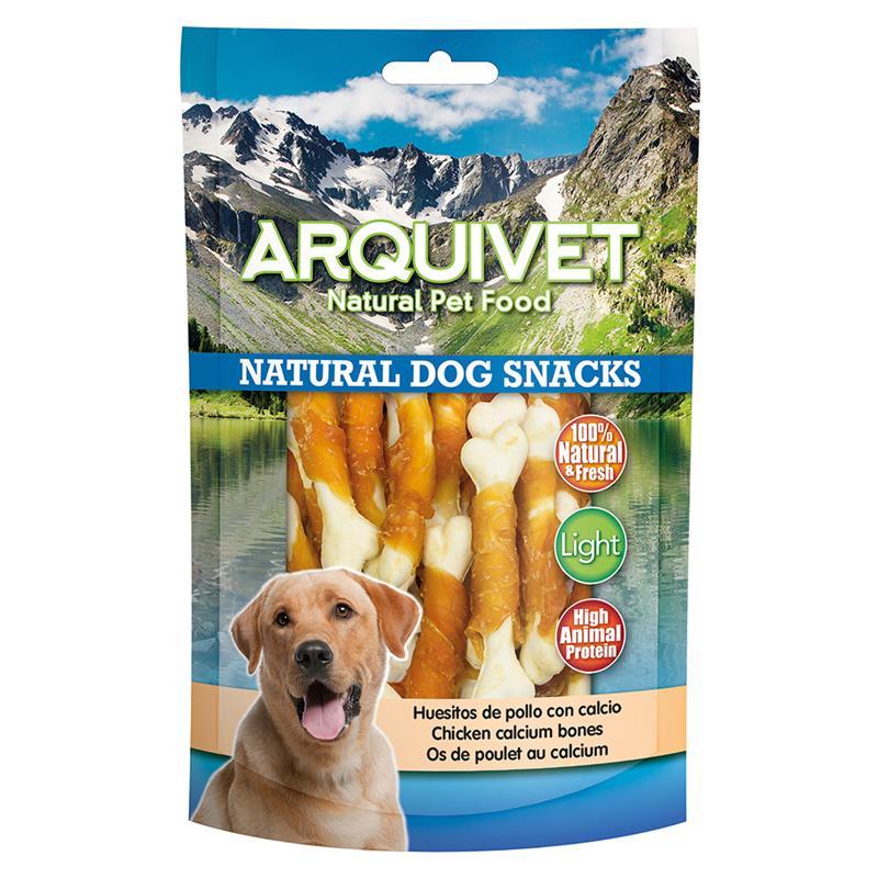 Arquivet Snacks Muslitos Con calcio para perros sabor a pollo 100gr