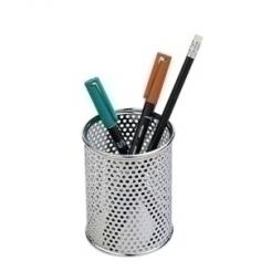 Artes Porta Lapices Artes Redondo Rejilla Crom