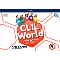 Arts & Crafts 4 Coursebook. Clil World 2023, Ed. OXFORD