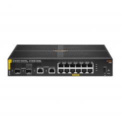 Aruba Aruba 6100 12G Class4 PoE 2G/2SFP+ 139W Gestionado L3 Gigabit Ethernet (10/100/1000) Energía sobre Ethernet (PoE) 1U Negro