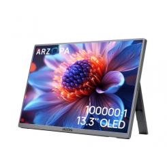 Arzopa A3C Monitor portátil Gris 33,8 cm (13.3
