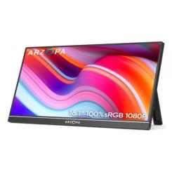Arzopa Z1C pantalla para PC 40,9 cm (16.1