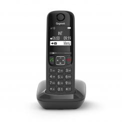 AS690 Teléfono DECT/analógico Identificador de llamadas Negro