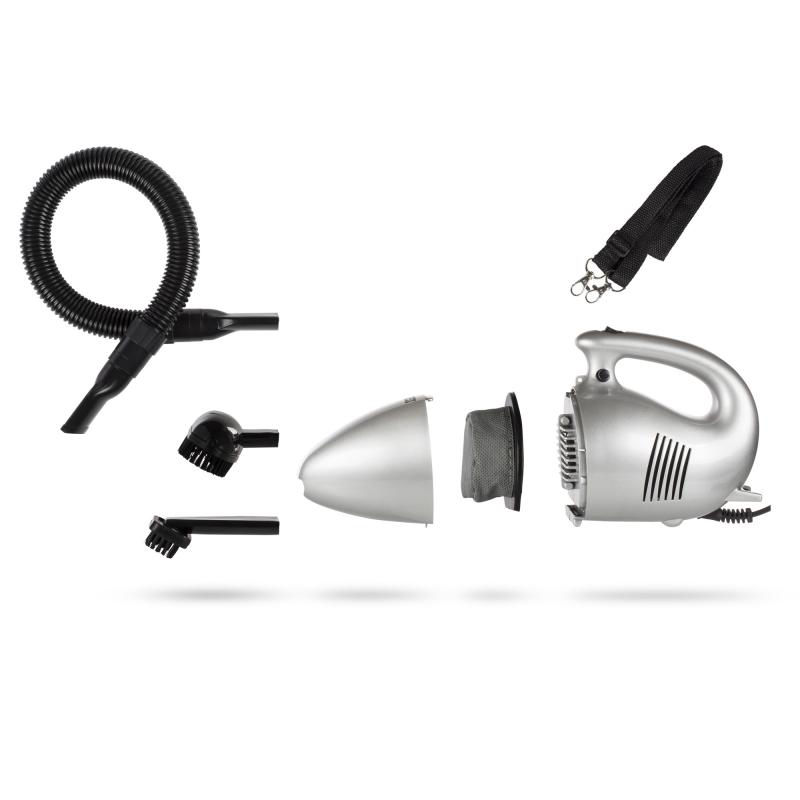 Aspiradora Compacta Sin Bolsa Turbo Gris 610 W 332757 Princess