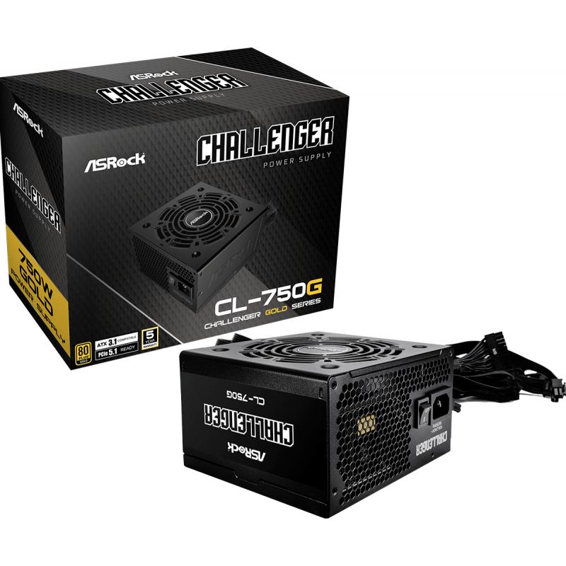 asrock-challenger-cl-750g-unidad-de-fuente-de-alimentacion-750-w-204-pin-atx-atx-negro