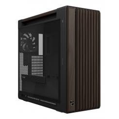 ASUS ProArt PA602 Wood Edition Modern Black - Tempered Glass Panel Midi Tower Negro, Madera
