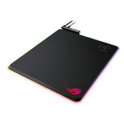 ASUS ROG Balteus Qi Alfombrilla de ratón para juegos Negro