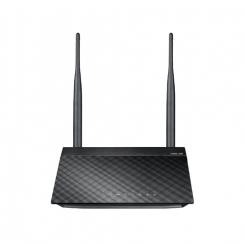 ASUS RT-N12E C1 N300 router inalámbrico Ethernet rápido Banda única (2,4 GHz) Negro, Metálico