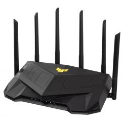 ASUS TUF Gaming AX6000 (TUF-AX6000) router inalámbrico Gigabit Ethernet Doble banda (2,4 GHz / 5 GHz) Negro