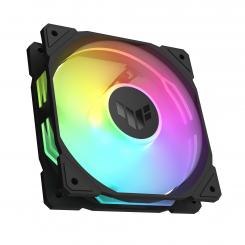 ASUS TUF Gaming TR120 ARGB Reverse Fan - Single Pack Carcasa del ordenador Ventilador 12 cm Negro