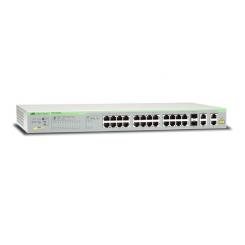 Allied Telesis AT-FS750/28PS-50 Gestionado Fast Ethernet (10/100) Energía sobre Ethernet (PoE) 1U Gris