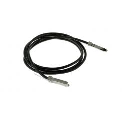 AT-QSFP1CU cable infiniBanc 1 m QSFP+ Negro, Plata
