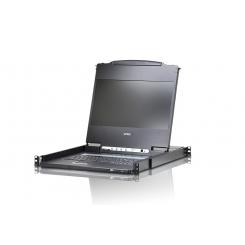 ATEN Consola LCD single rail (HDMI / DVI / VGA, USB)