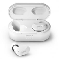 Belkin AUC001BTWH auricular y casco Auriculares Inalámbrico Dentro de oído Música MicroUSB Bluetooth Blanco