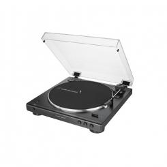 Audio-Technica AT-LP60XBT Tocadiscos de tracción por correa Negro Totalmente automático