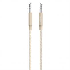 Belkin AV10164BT04-GLD cable de audio 1,2 m 3,5mm Oro