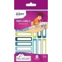 Avery-Dennison Etiqueta Escolar Avery Boligr.50X10 B/30