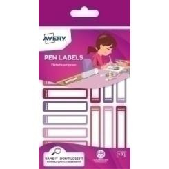 Avery-Dennison Etiqueta Escolar Avery Boligr.50X10 B/30
