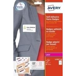 Avery-Dennison Etiquetas Adh.Impr.Avery A4 Blanca Identificativos Acetato De Seda Inkjet/Laser Caja 20H 80X50 Mm 200 Ud.