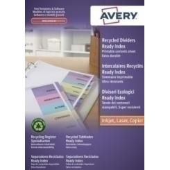 Avery-Dennison Separadores Avery A4 6 Ps. Personalizabl