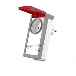 AVM FRITZ!DECT 210 enchufe inteligente Rojo, Blanco 1,5 W