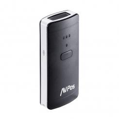 AVPos AVP-BP200-2D lector de código de barras Lector de códigos de barras manos libres 1D/2D CMOS Negro, Gris claro