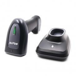 AVPos AVP-BT230-2D lector de código de barras Lector de códigos de barras portátil 1D/2D CMOS Negro